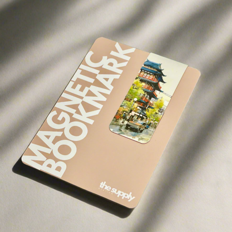 Wanderlust Magnetic Bookmarks – Travel-Inspired Page Markers for Books, Journals & Planners