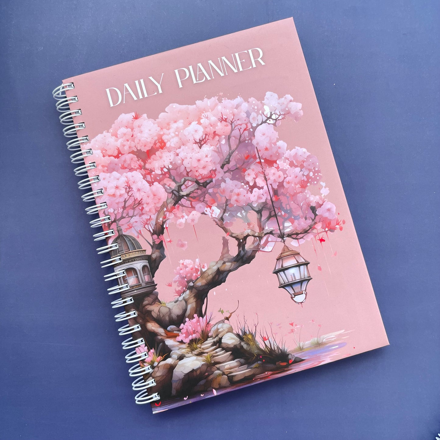 Undated Daily Planner Notebook – Productivity Journal with To-Do List, Time Blocking & Goal Setting