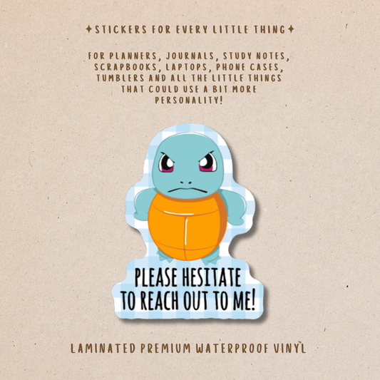Work Rage Pokémon Waterproof Stickers | Laptop, Planner & Journal Stickers