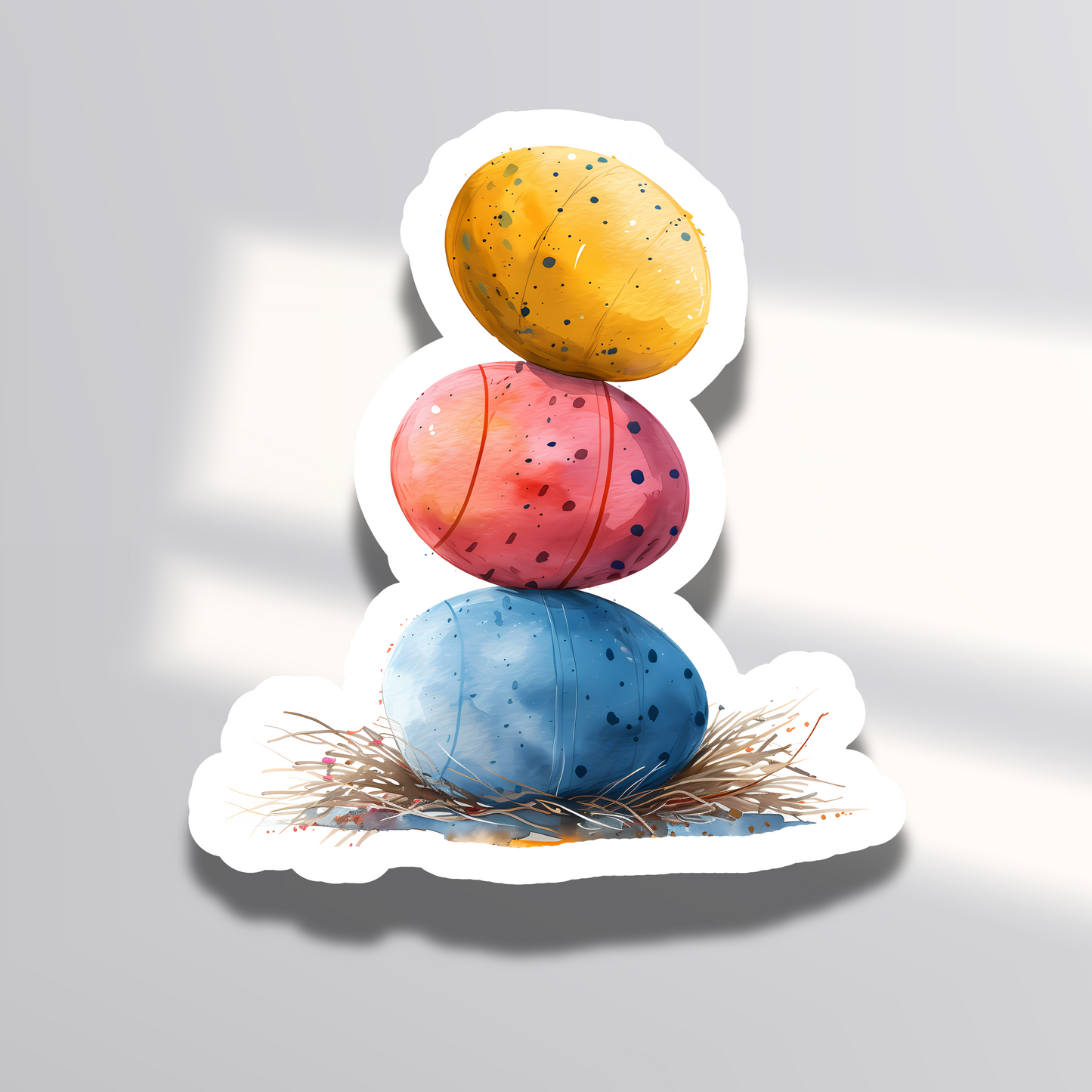 Sweet Eggscape Sticker Sheet