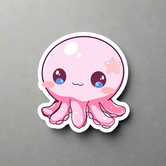 Splish Splash Friends Waterproof Die Cut Stickers