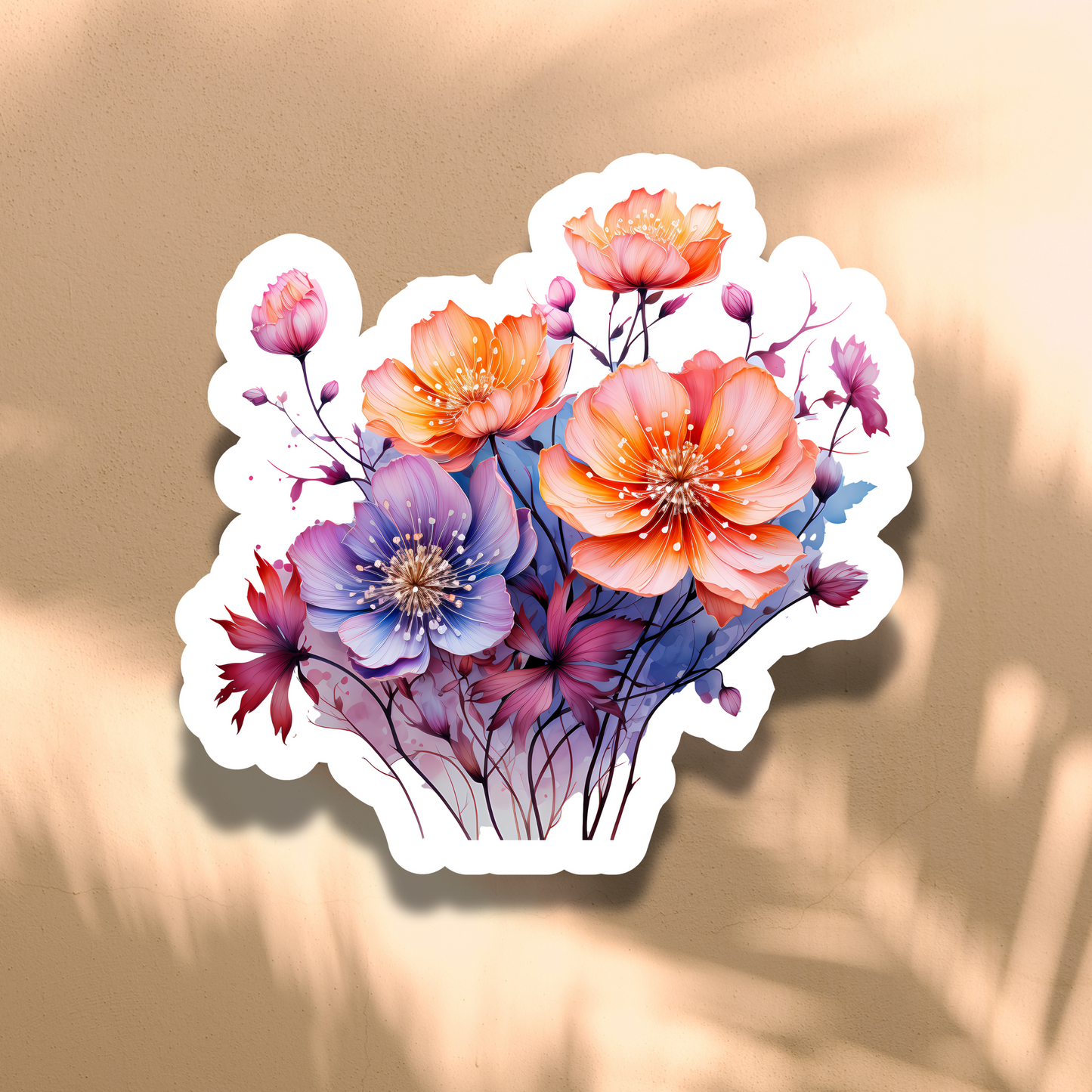 Radiant Garden Sticker Sheet