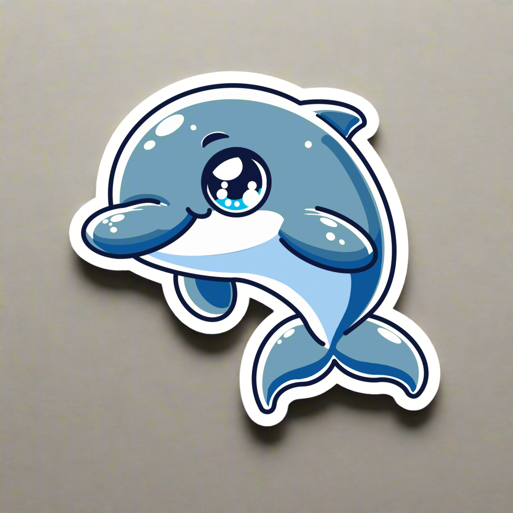 Splish Splash Friends Waterproof Die Cut Stickers