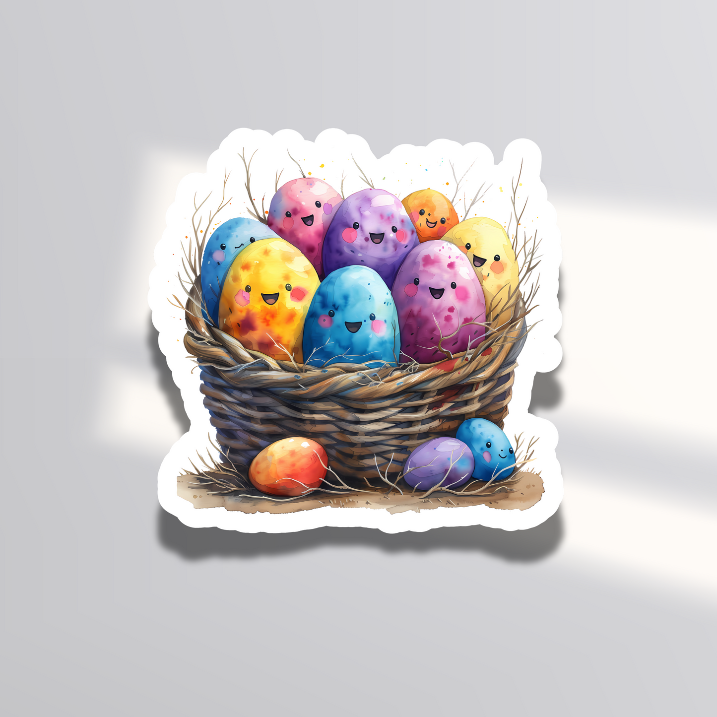 Sweet Eggscape Sticker Sheet