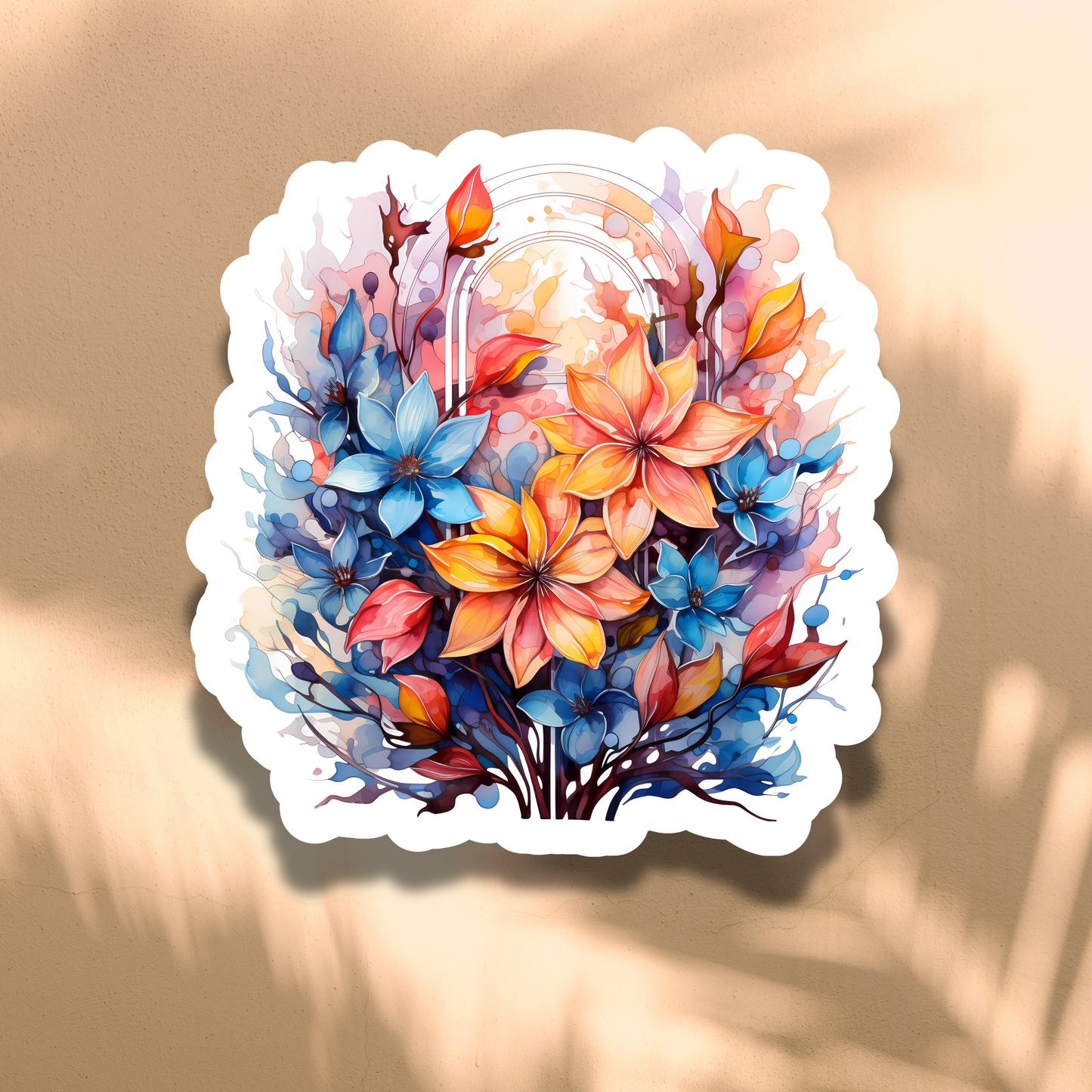 Radiant Garden Sticker Sheet