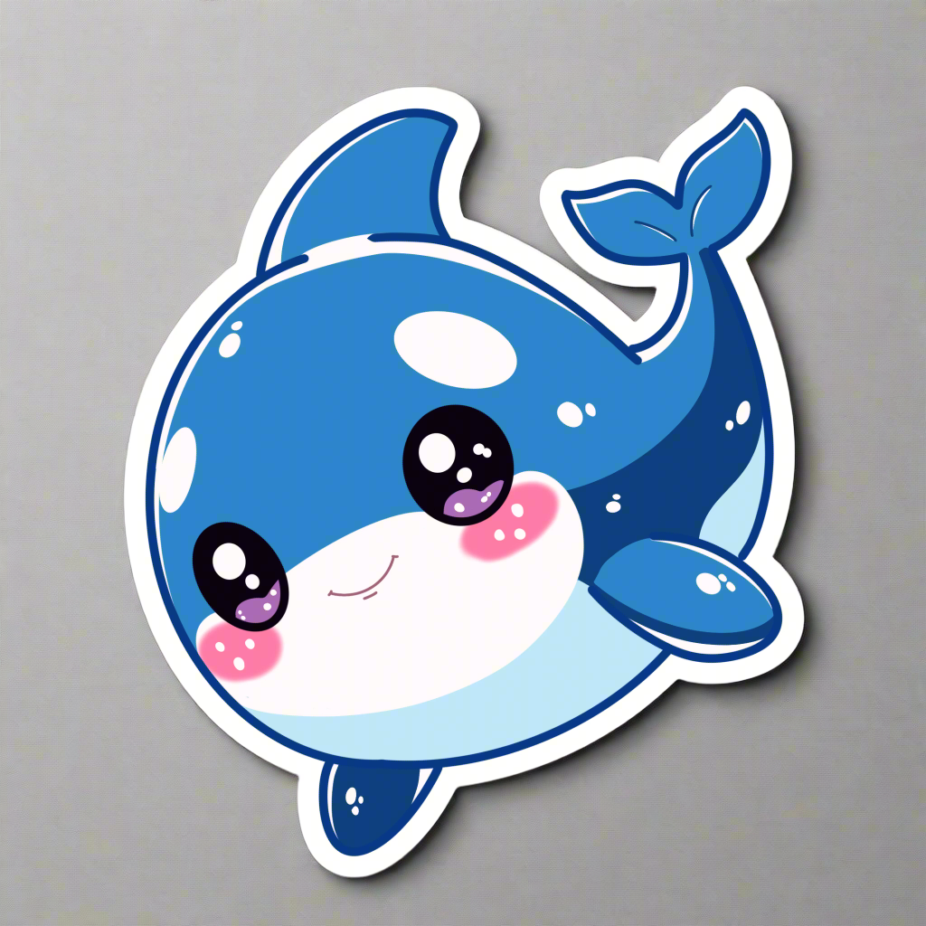 Splish Splash Friends Waterproof Die Cut Stickers