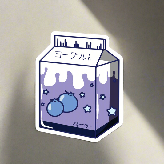 The Blueberry Table Waterproof Die Cut Stickers – Sweet & Durable Treats