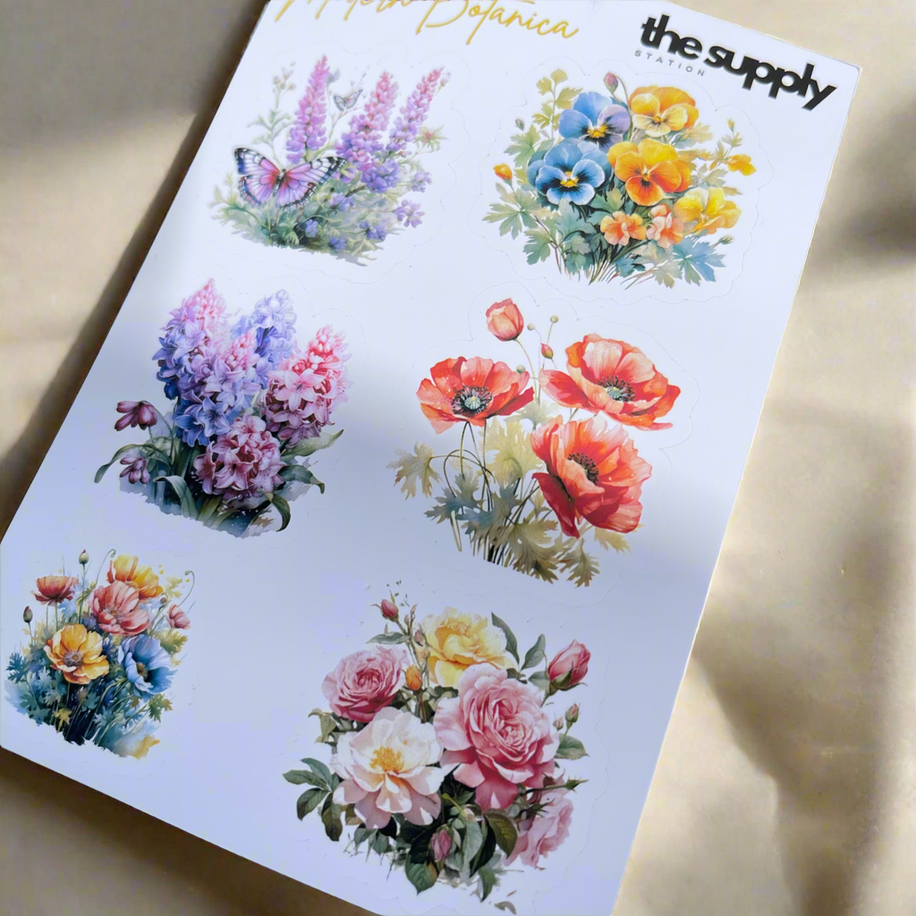 Modern Botanica Sticker Sheet