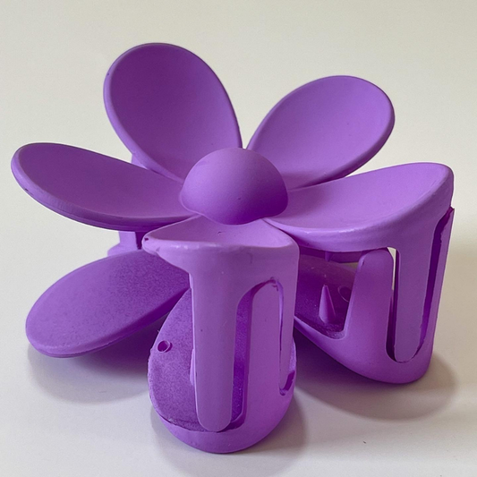 Lavender Bloom Flower Hair Claw