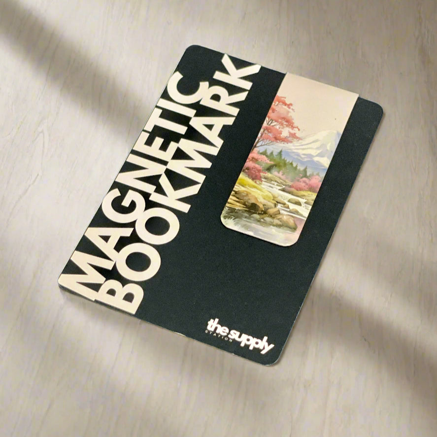 Wanderlust Magnetic Bookmarks – Travel-Inspired Page Markers for Books, Journals & Planners