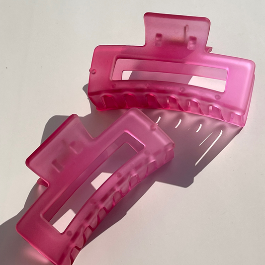 Rose Blush Ombre Hair Claw