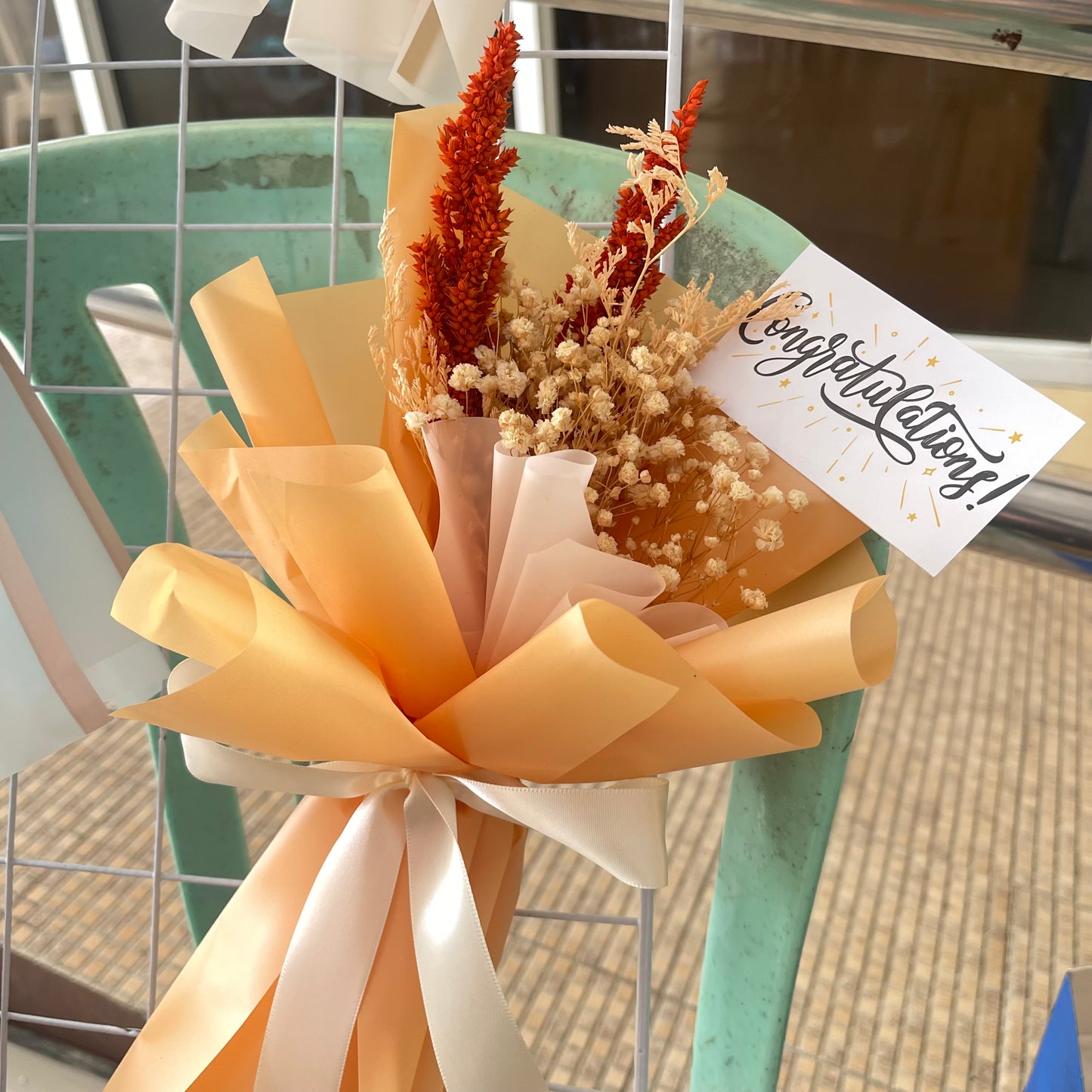Everlasting Blooms – Dried Flower Bouquet