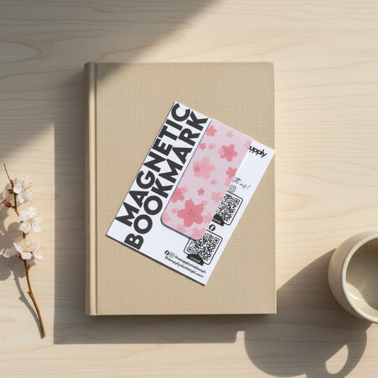 Floral Magnetic Bookmarks – Garden-Inspired Page Markers for Books, Journals & Planners