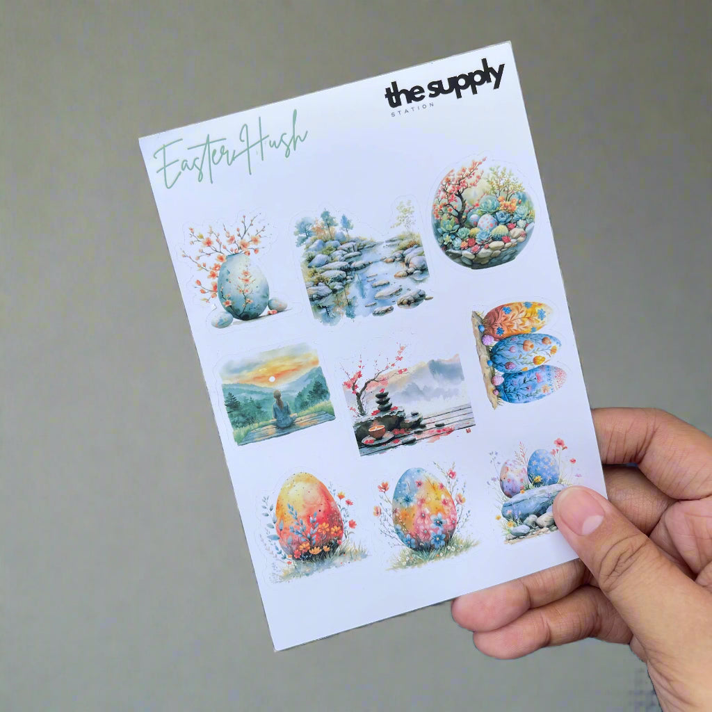 Easter Hush Sticker Sheet