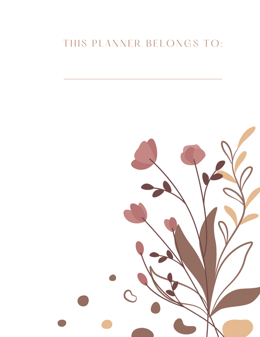 Weekly Planner April (Printable - Not a physical product)