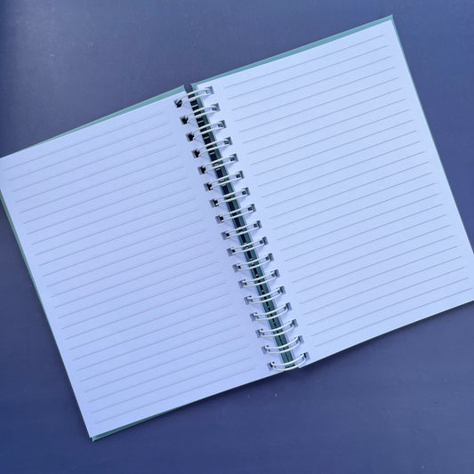 Lined Notebook – Spiral Bound Journal for School, Work, or Personal Writing