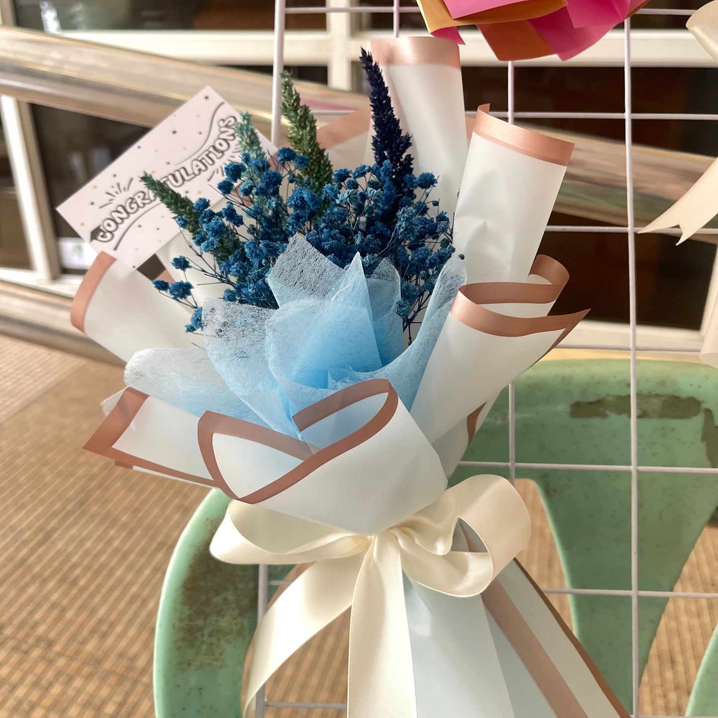 Everlasting Blooms – Dried Flower Bouquet