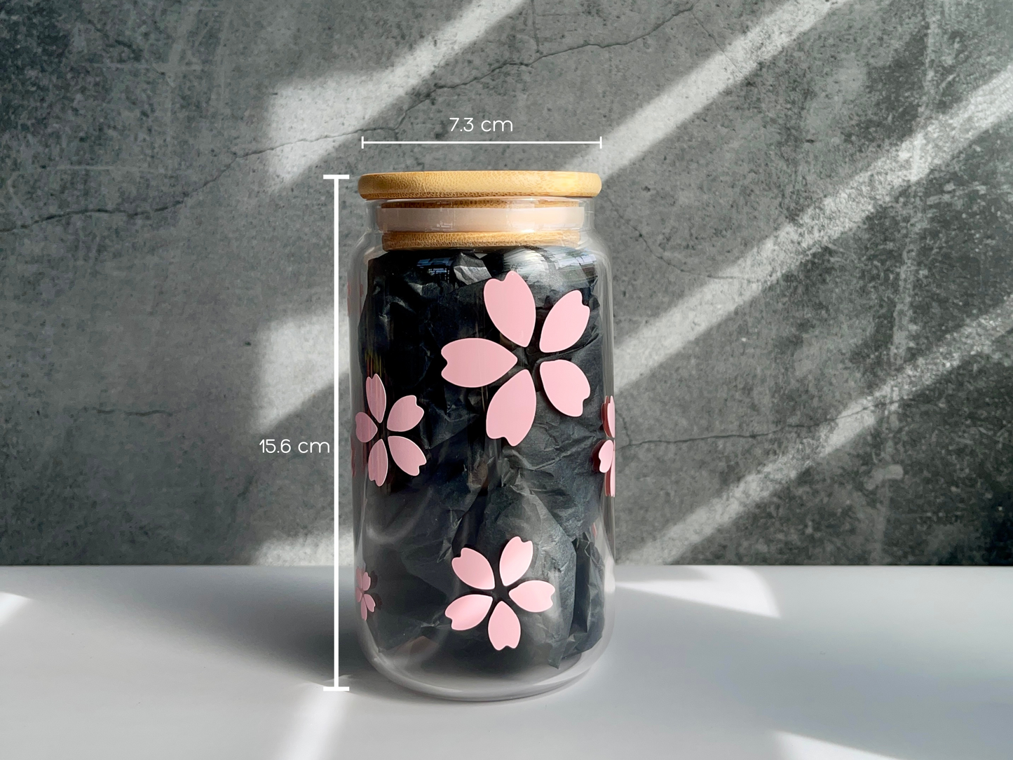 Hanami Borosilicate Glass Soda Cup - Hot and Iced Drink Cup