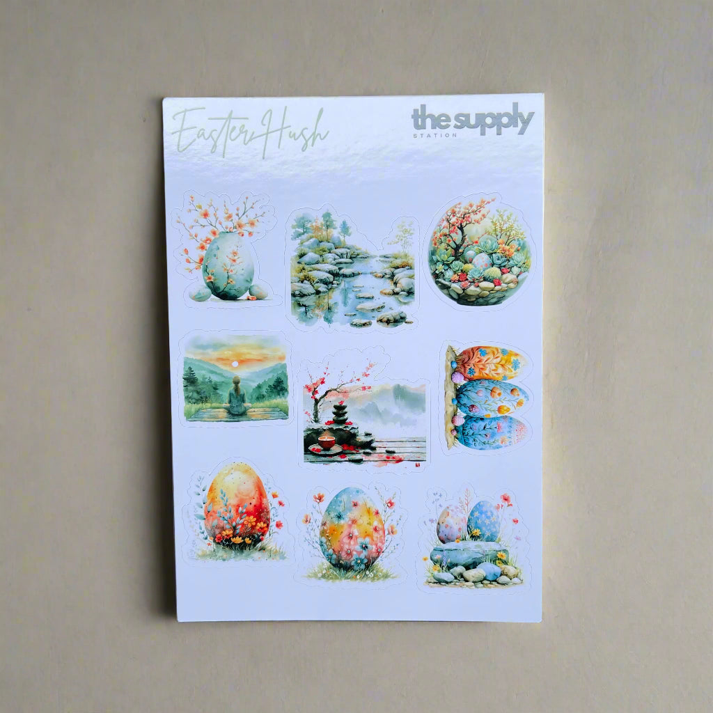 Easter Hush Sticker Sheet