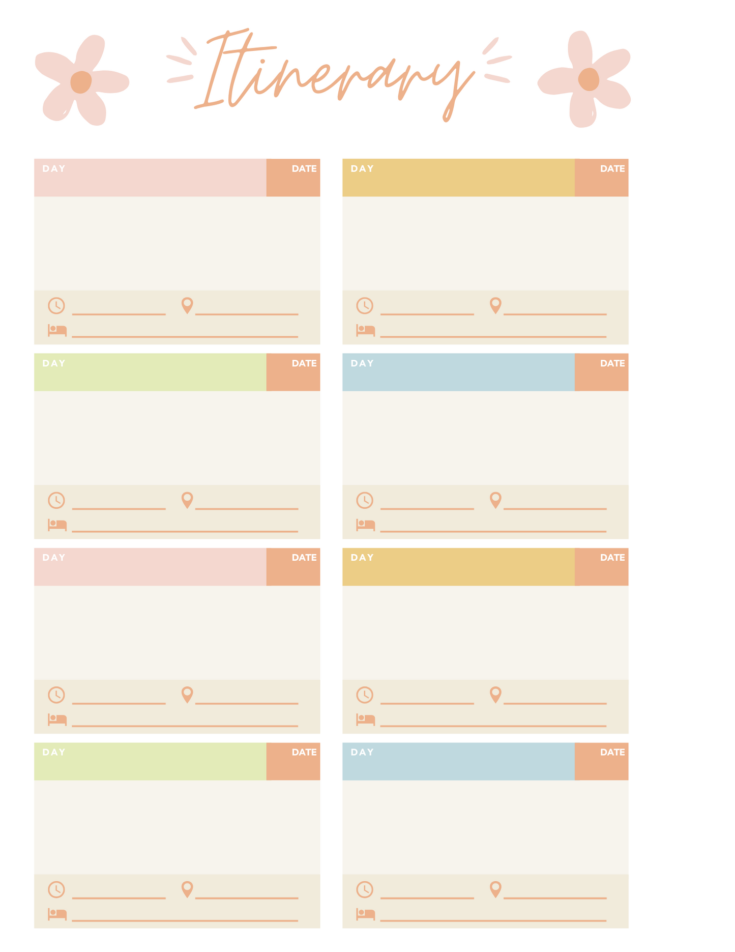 Travel Planner Maureen (Printable - Not a physical product)