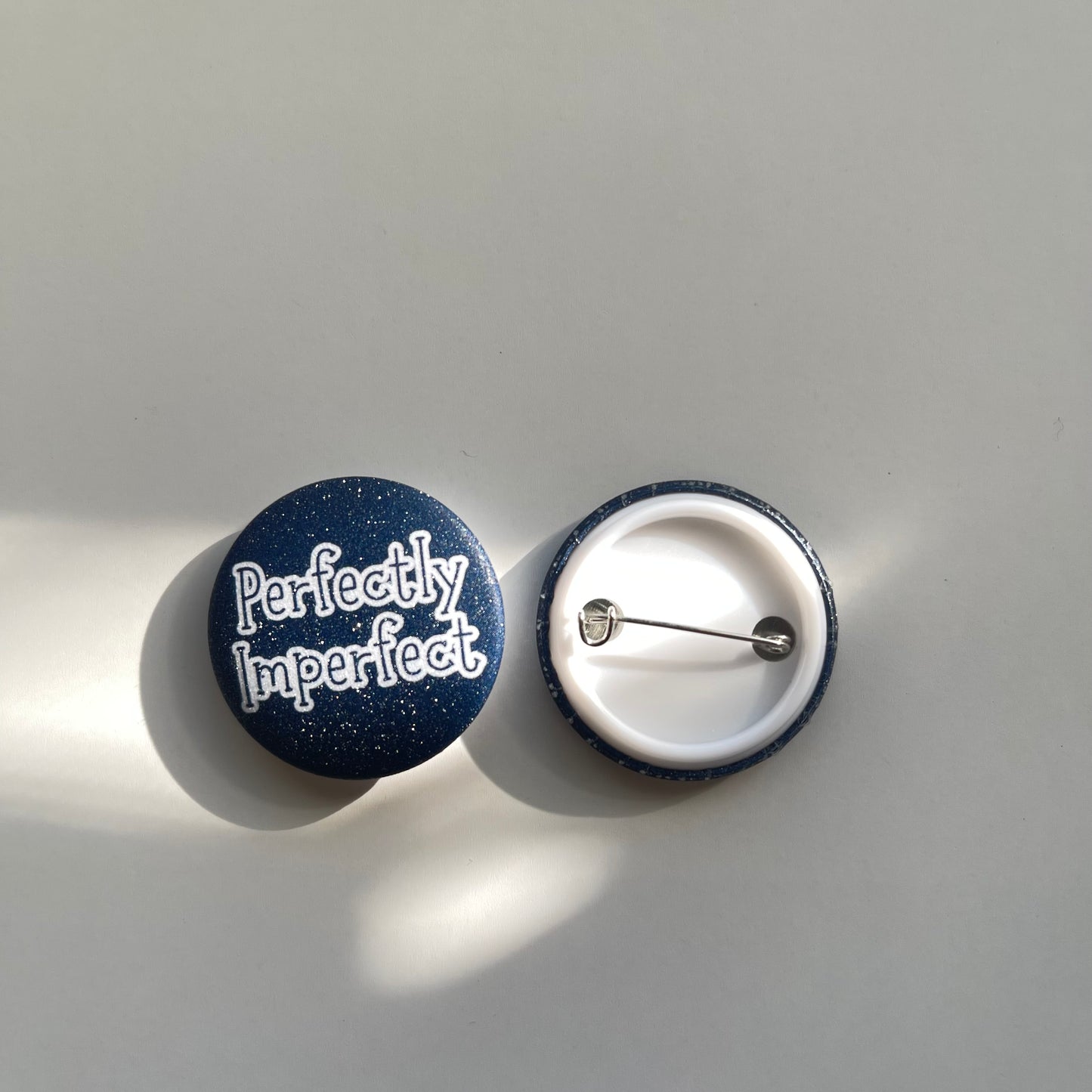 Glitter Button Pin – Sparkly, Fun, and Full of Personality