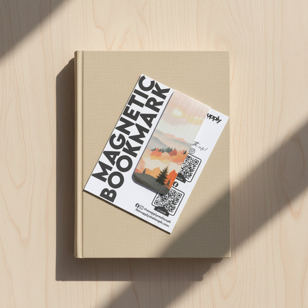 Minimalist Magnetic Bookmark – Cute & Minimal Bookmarks for Books, Planners & Journals