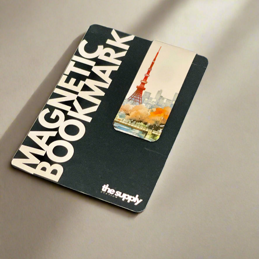 Wanderlust Magnetic Bookmarks – Travel-Inspired Page Markers for Books, Journals & Planners