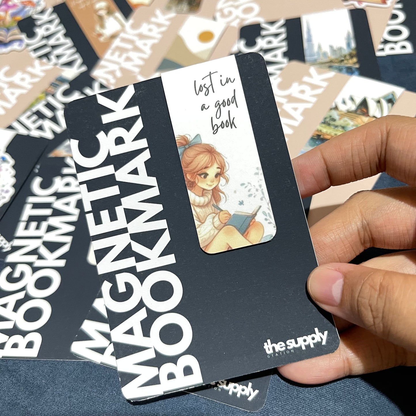 Aesthetic Magnetic Bookmark – Cute & Minimal Bookmarks for Books, Planners & Journals