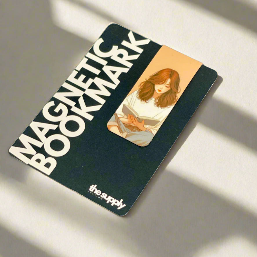 Aesthetic Magnetic Bookmark – Cute & Minimal Bookmarks for Books, Planners & Journals