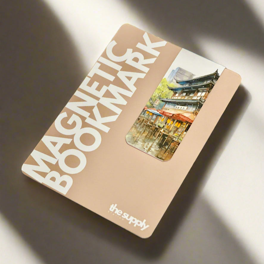 Wanderlust Magnetic Bookmarks – Travel-Inspired Page Markers for Books, Journals & Planners
