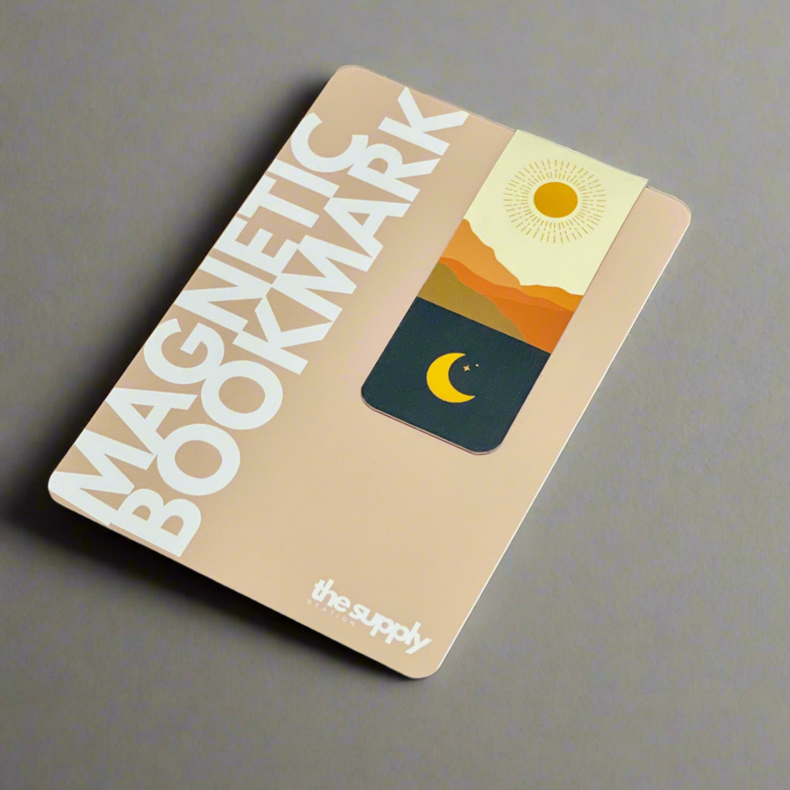 Aesthetic Magnetic Bookmark – Cute & Minimal Bookmarks for Books, Planners & Journals