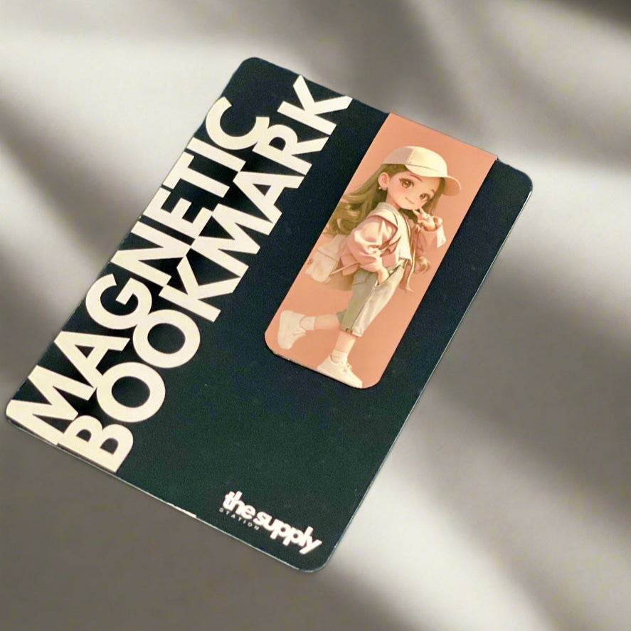 Aesthetic Magnetic Bookmark – Cute & Minimal Bookmarks for Books, Planners & Journals