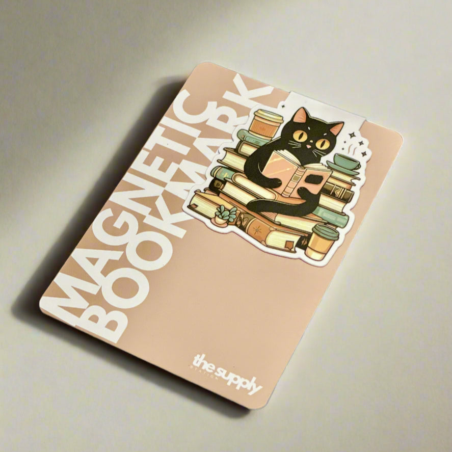 Cute Magnetic Bookmarks – Adorable Corgis, Cats & Magical Bookish Designs