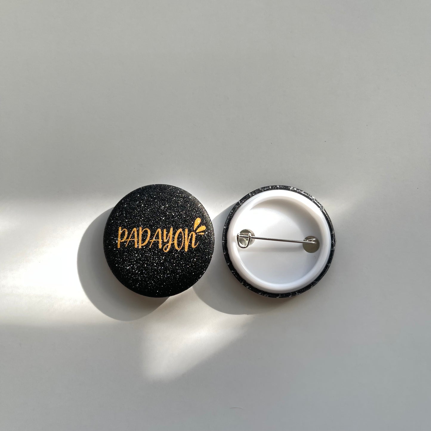 Glitter Button Pin – Sparkly, Fun, and Full of Personality