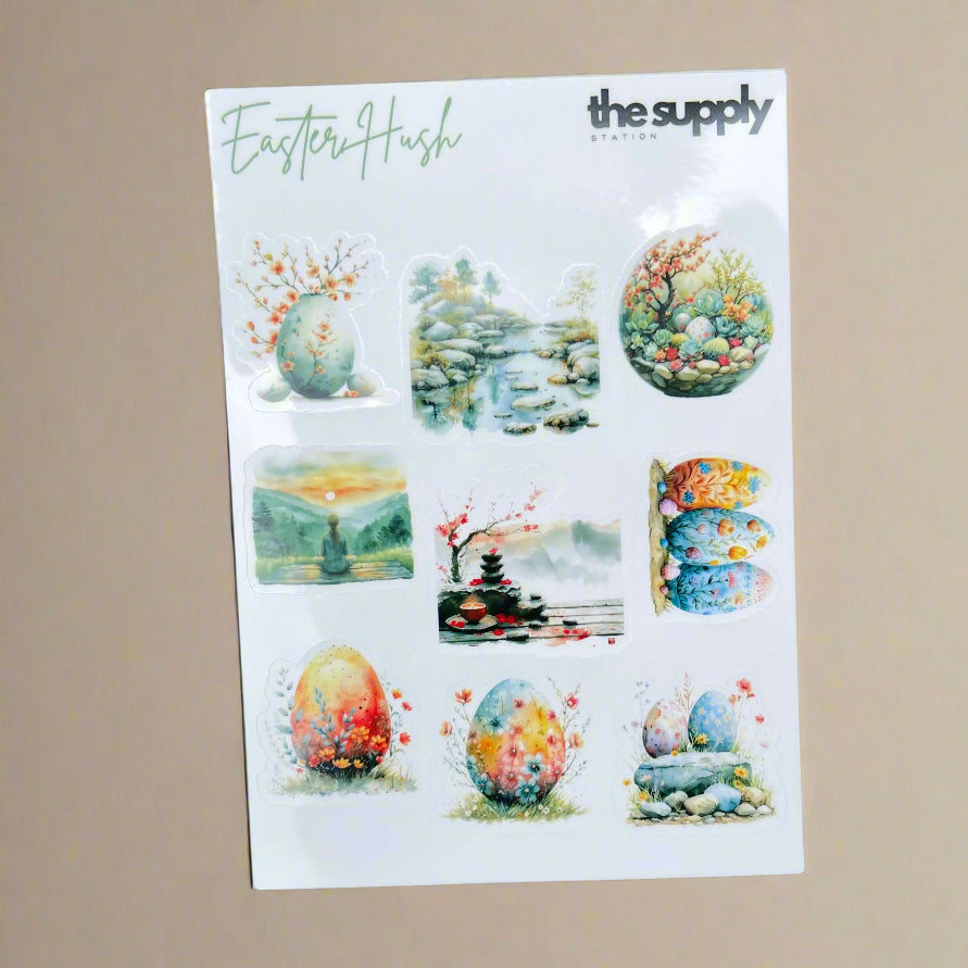 Easter Hush Sticker Sheet