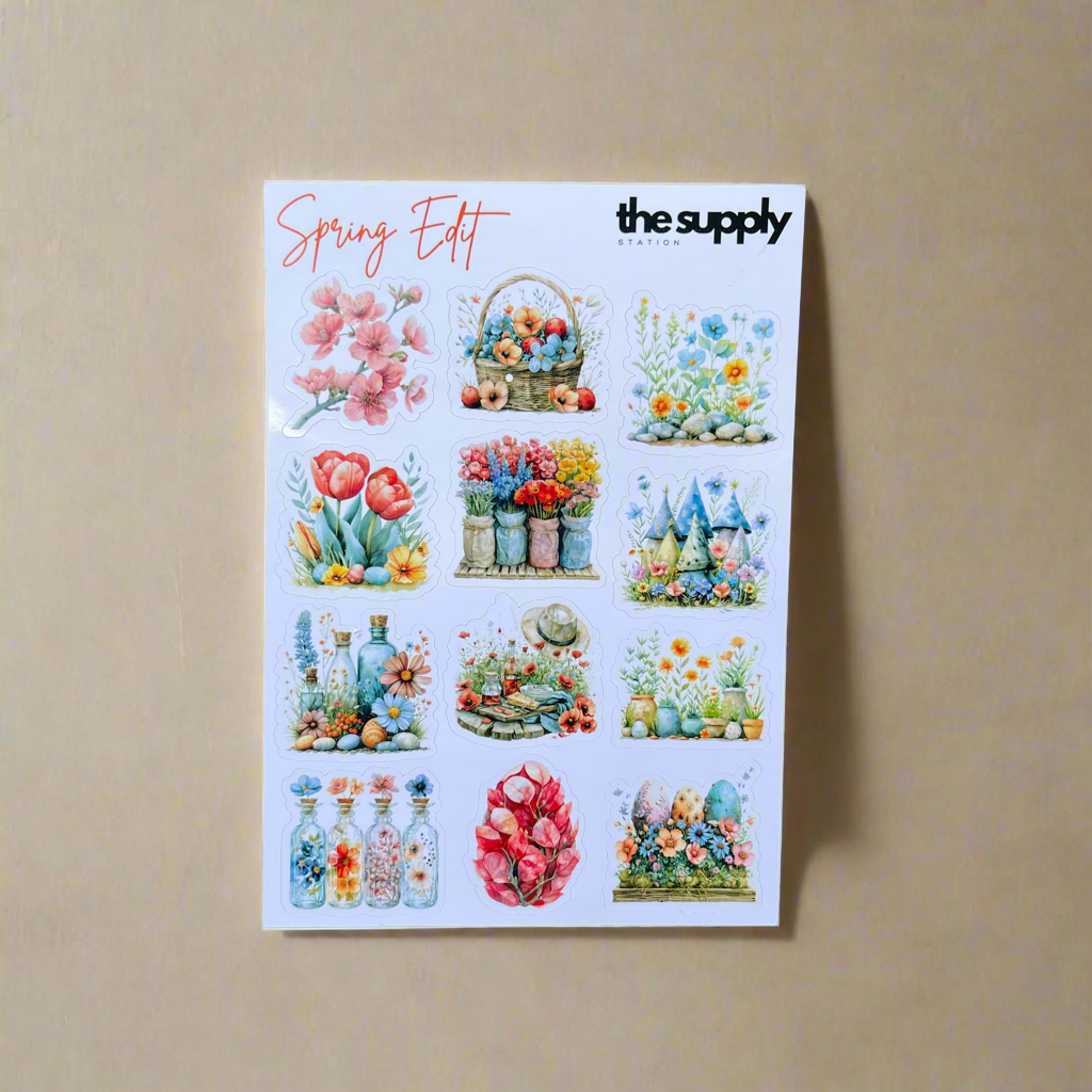 Spring Edit Sticker Sheet