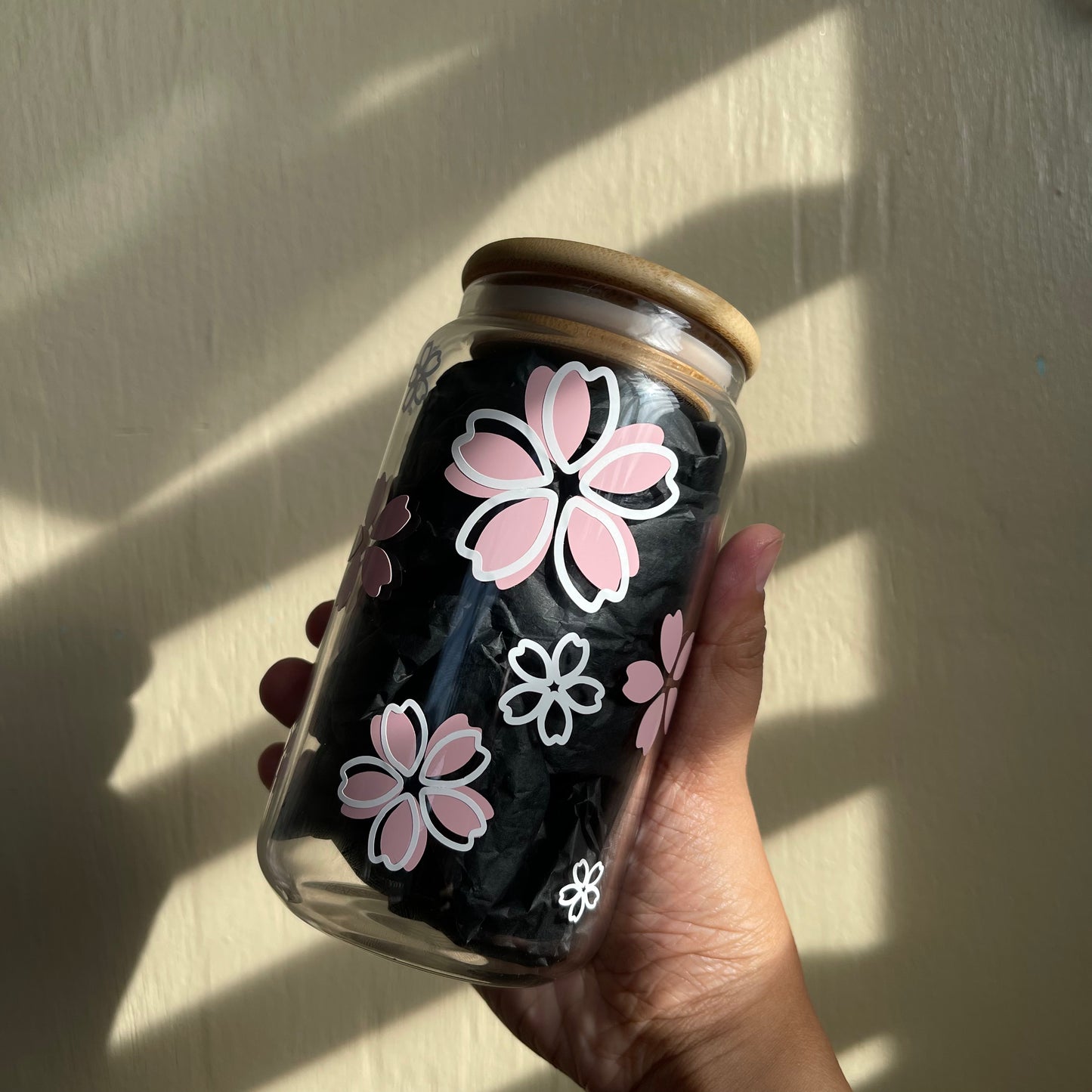 Hanami Borosilicate Glass Soda Cup - Hot and Iced Drink Cup