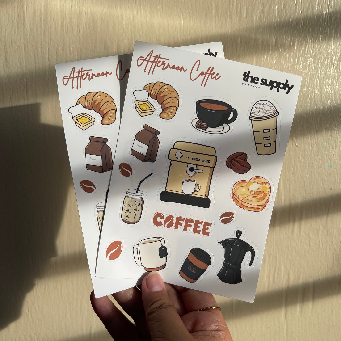 Afternoon Coffee Sticker Sheet