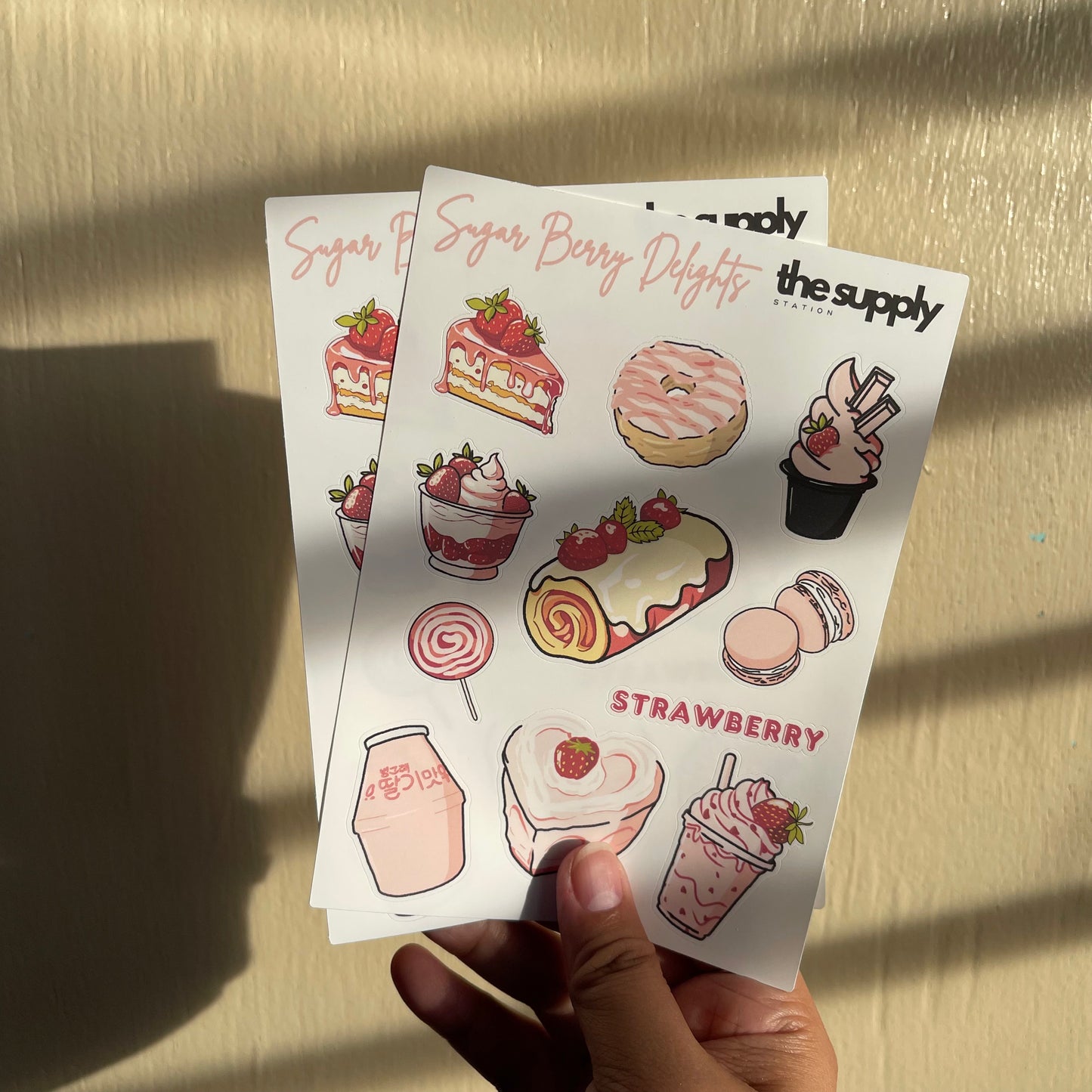 Sugar Berry Delights Sticker Sheet