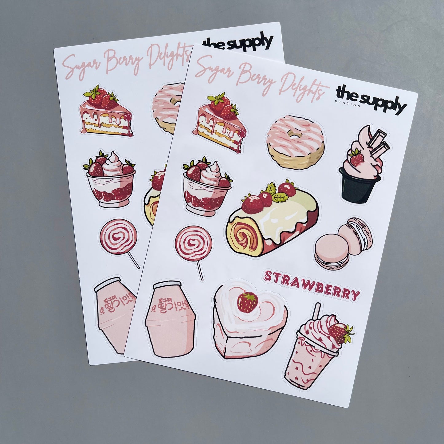 Sugar Berry Delights Sticker Sheet