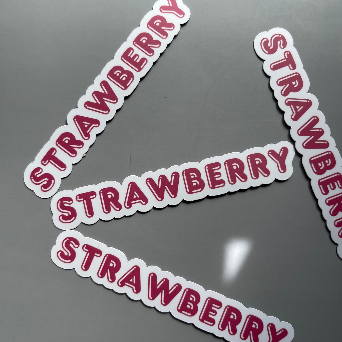 Sugar Berry Delights Die-Cut Waterproof Sticker