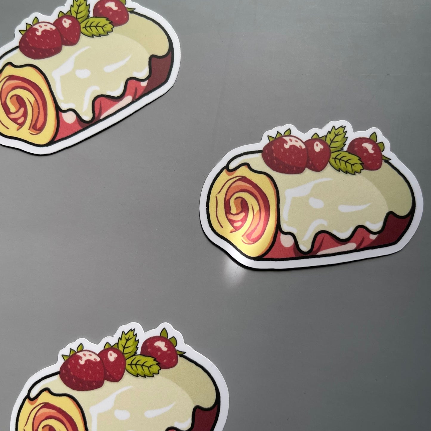 Sugar Berry Delights Die-Cut Waterproof Sticker