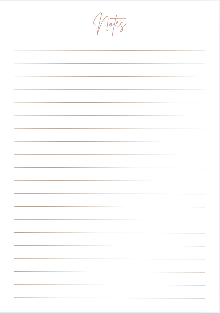 Monthly Planner Stacy (Printable - Not a physical product)
