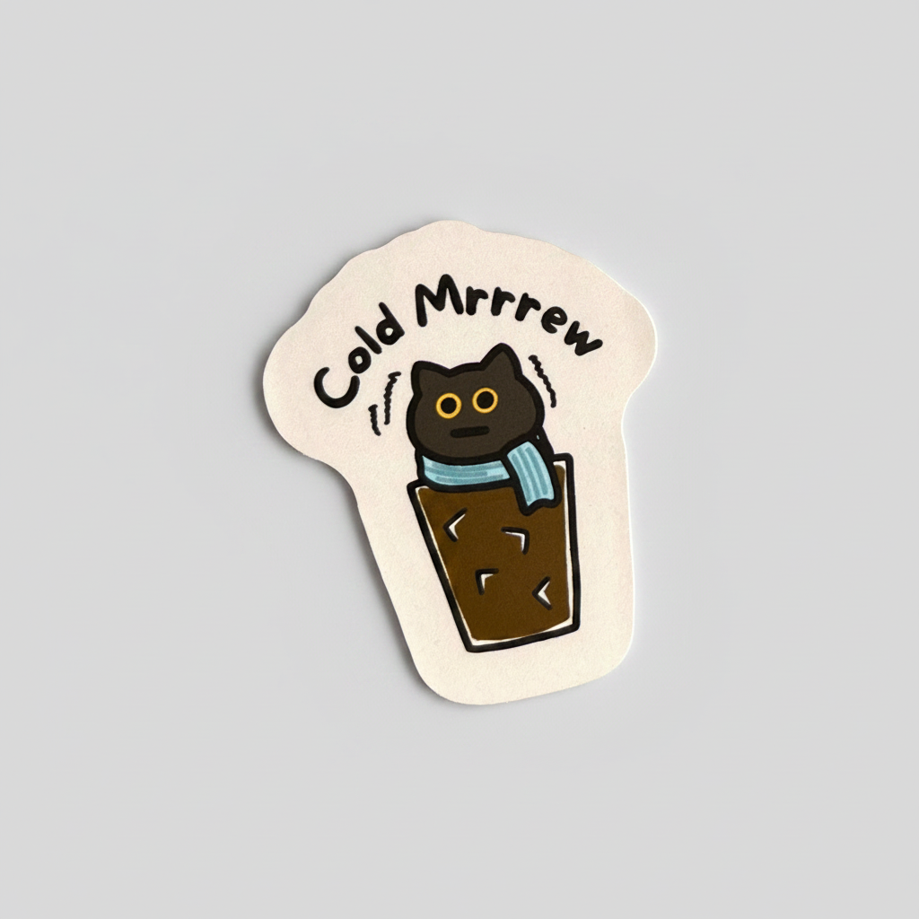Coffee Cat Stickers