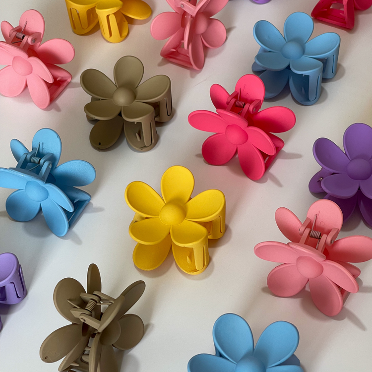 Flower Hair Claws