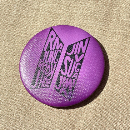 BTS Badge Pin | BTS Collectible Pins