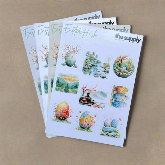Easter Hush Sticker Sheet