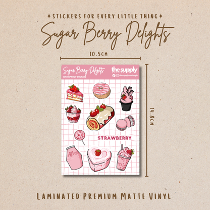 Sugar Berry Delights Sticker Sheet