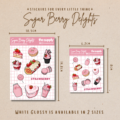 Sugar Berry Delights Sticker Sheet