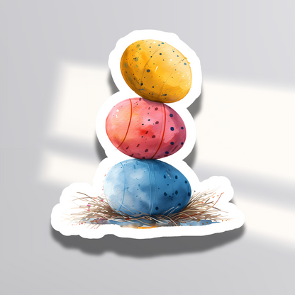 Sweet Eggscape Sticker Sheet